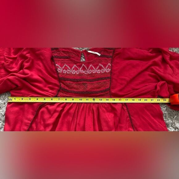 FREE PEOPLE BoHo top size S - Picture 8 of 11